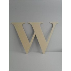 40cm mdf Letters W